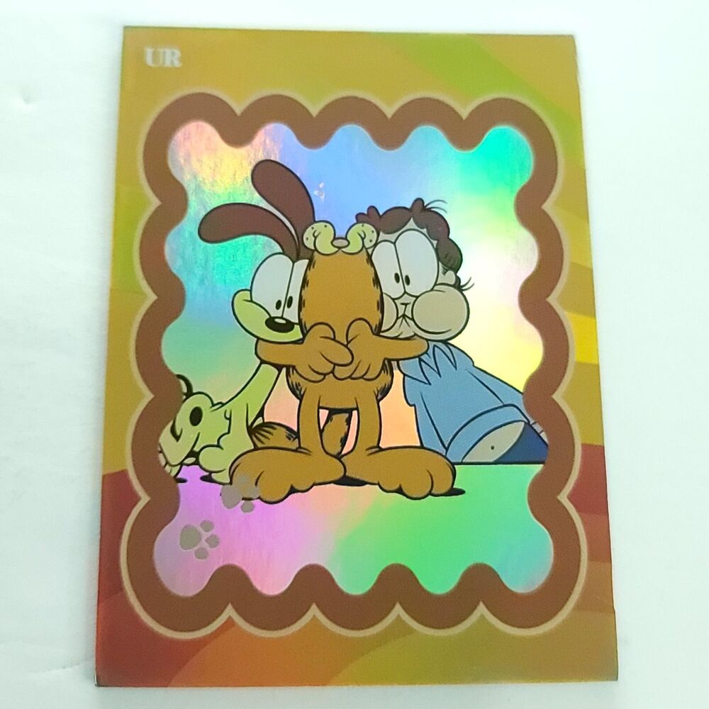 2023 Garfield Jon Arbuckle Hugs Happy Life Trading Card Kayou Animation UR 001